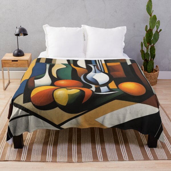 Item preview, Vivid Symphony: Abstract Pop Art Vases and Fruit designed and sold by ZipperDragon88.