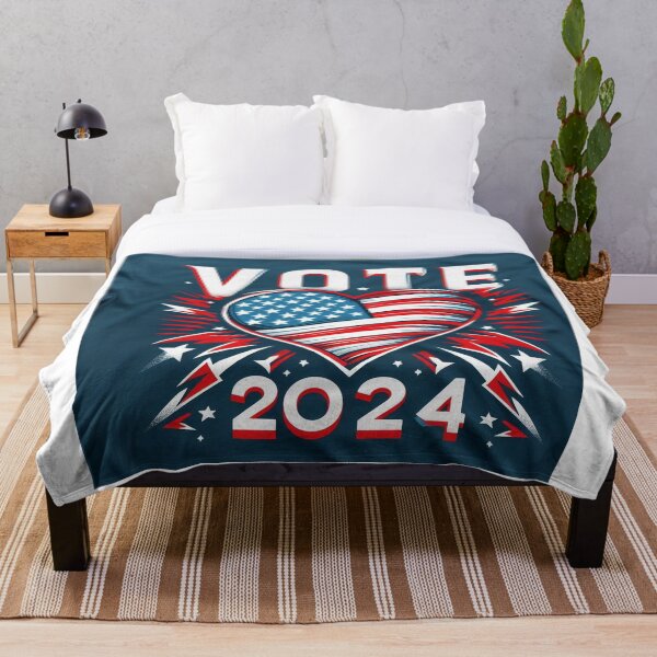Item preview, Vote 2024 Patriotic Heart Design designed and sold by merve02shop.