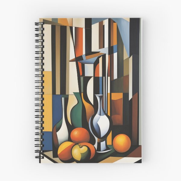 Item preview, Vivid Symphony: Abstract Pop Art Vases and Fruit designed and sold by ZipperDragon88.