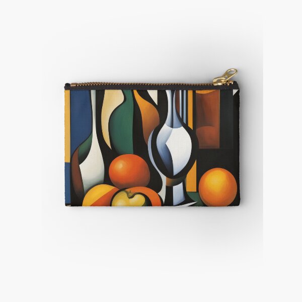 Item preview, Vivid Symphony: Abstract Pop Art Vases and Fruit designed and sold by ZipperDragon88.