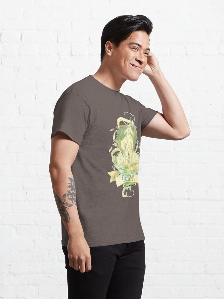 Alternate view of Gemini, The Adaptable Classic T-Shirt