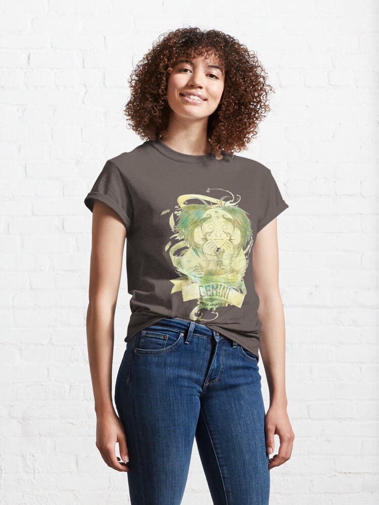 Alternate view of Gemini, The Adaptable Classic T-Shirt