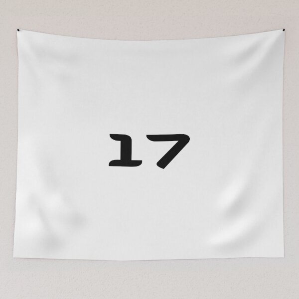 Item preview, 17, seventeen, black, couter strike designed and sold by Numbers-Art.