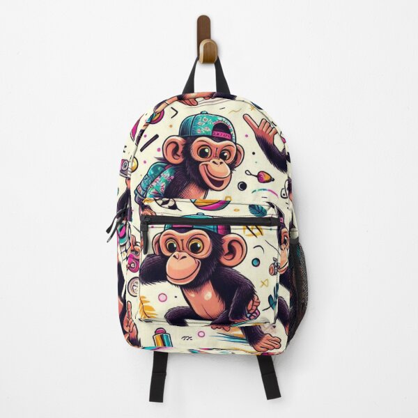 Item preview, Skateboarding Chimpanzees All Over Print designed and sold by Furbulous Faces.