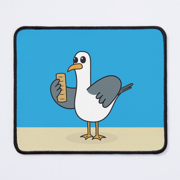 Item preview, Snacking Seagull designed and sold by Mari Biscuits.