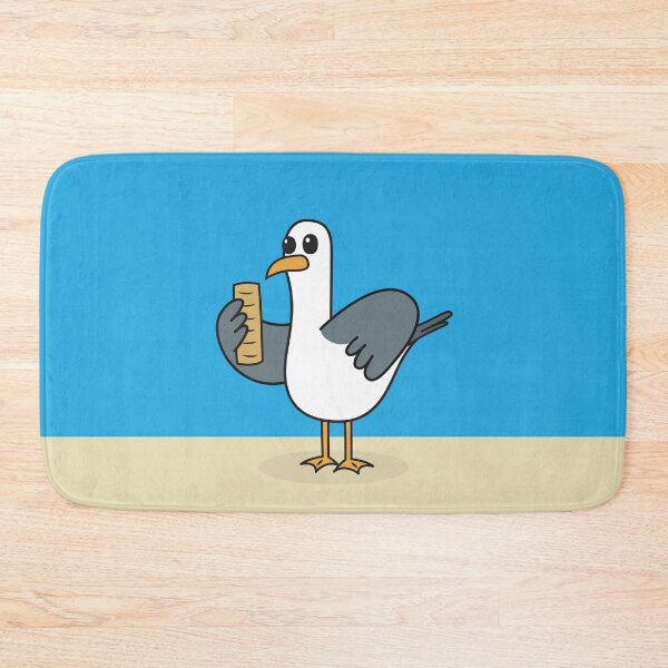 Item preview, Snacking Seagull designed and sold by Mari Biscuits.