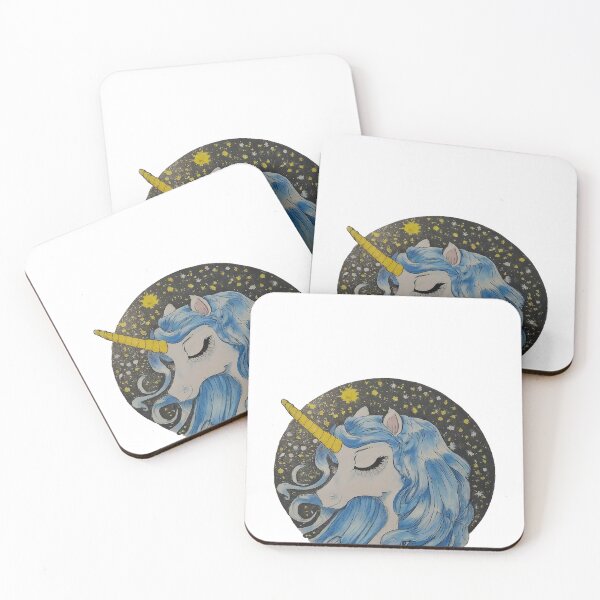 Item preview, The Last Unicorn Starry Night designed and sold by Russ Palmer Media.