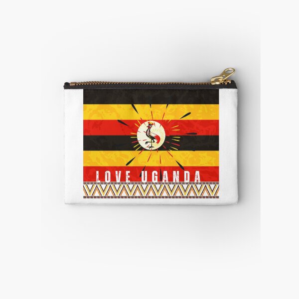 Item preview, Love Ugandan Flag with Trendy Uganda Flag Apparel  designed and sold by KBMeyer.