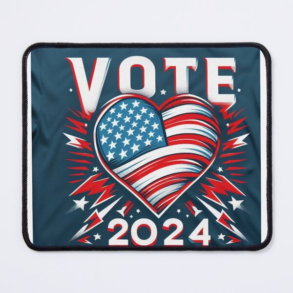 Item preview, Vote 2024 Patriotic Heart Design designed and sold by merve02shop.