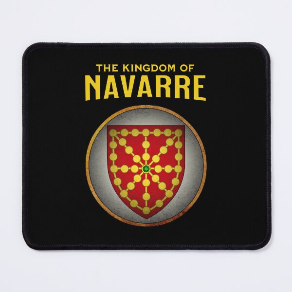 Item preview, Navarre Heraldry - The Kingdom of Navarre Coat of Arms designed and sold by Agema Apparel.