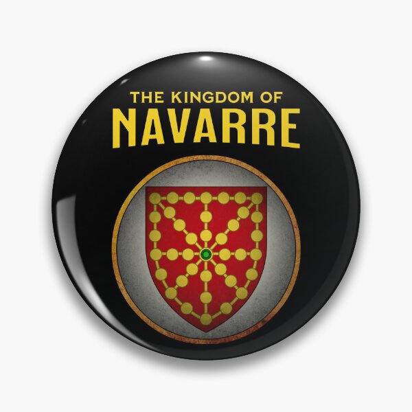 Item preview, Navarre Heraldry - The Kingdom of Navarre Coat of Arms designed and sold by Agema Apparel.