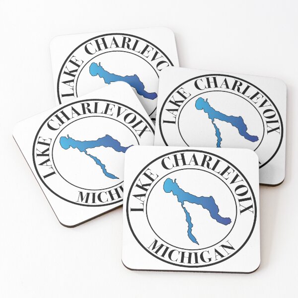Item preview, Lake Charlevoix, Michigan designed and sold by SwiftSlothMedia.