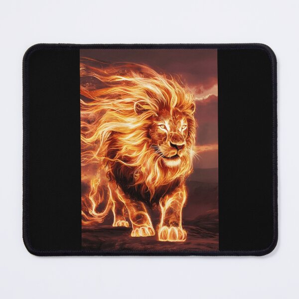 Item preview, Fiery Lion designed and sold by Channel1Design.