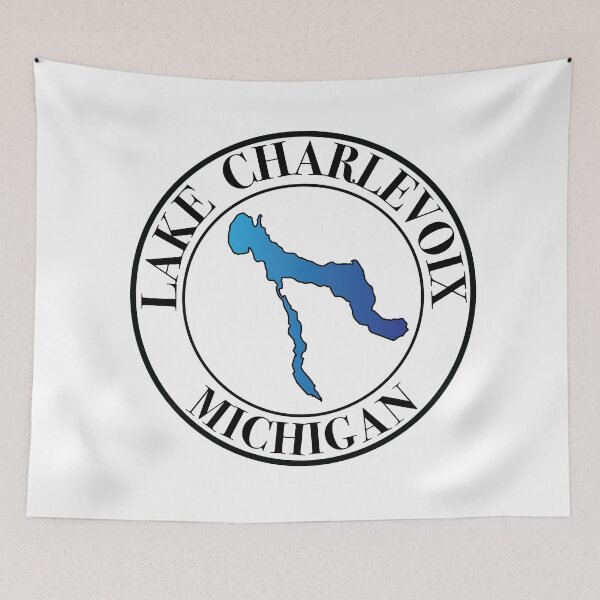 Item preview, Lake Charlevoix, Michigan designed and sold by SwiftSlothMedia.