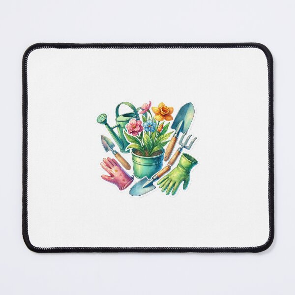 Item preview, Gardening Watercolor designed and sold by PrintsThatStick.