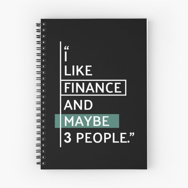 Item preview, I Like Finance and Maybe 3 People designed and sold by MaryAller.