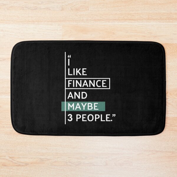 Item preview, I Like Finance and Maybe 3 People designed and sold by MaryAller.