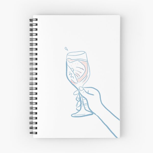 Item preview, Spritz | Wine Illustration, Simple Illustration designed and sold by franklins-nook.
