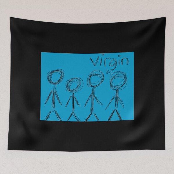 Item preview, Black Blue Four Virgin designed and sold by hrendika.