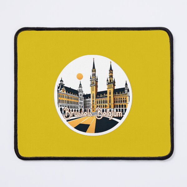 Item preview, Brussels Belgium Waffles Sticker designed and sold by Devo07.