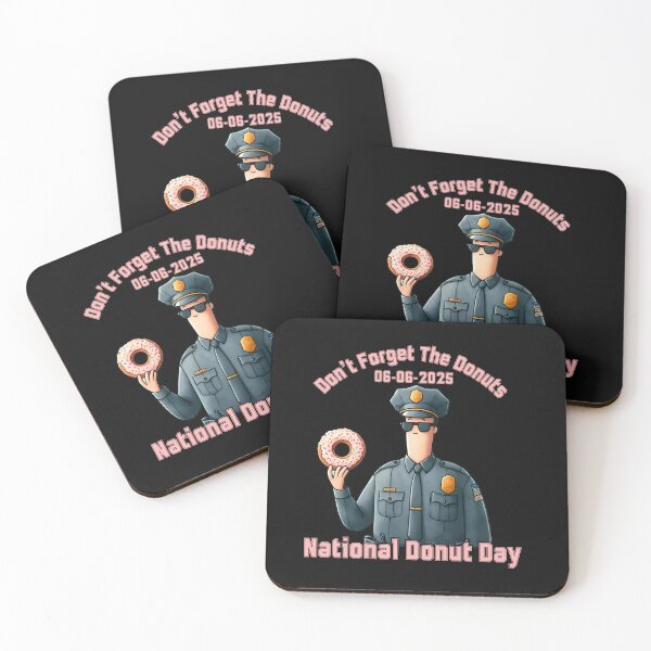 Item preview, Don't Forget The Donuts National Donut Day Design designed and sold by AlienOccupation.