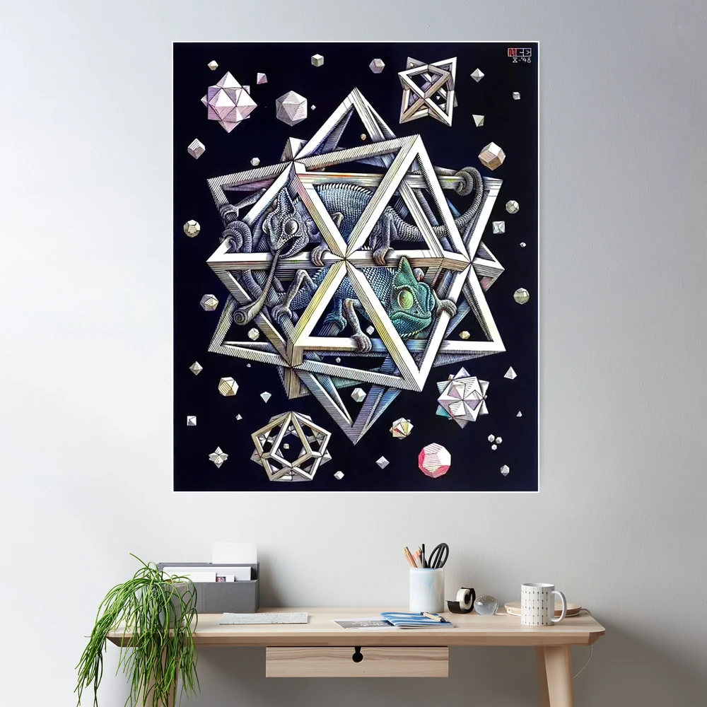 Stars - M.C. Escher