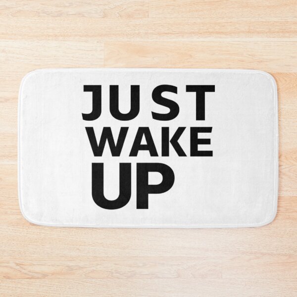 Item preview, Just Wake Up | simple design designed and sold by AnimalWorldArtt.