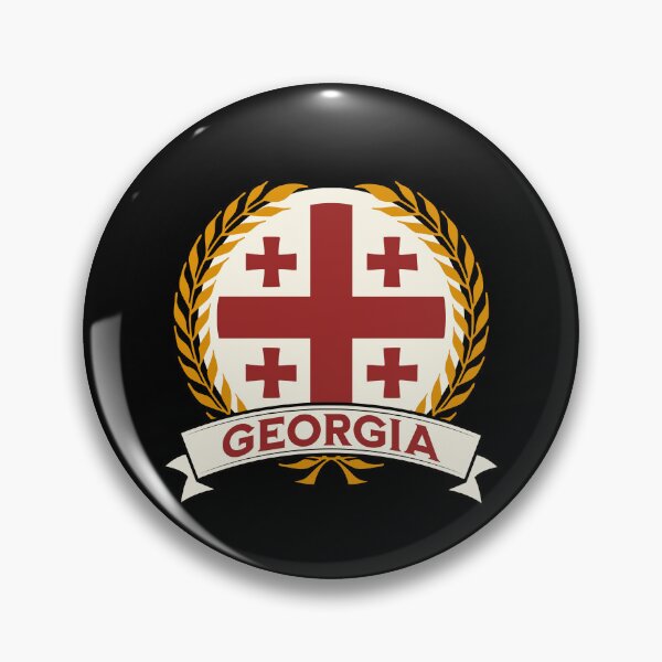 Item preview, Georgia Coat of Arms - The Kingdom of Georgia Heraldry designed and sold by Agema Apparel.