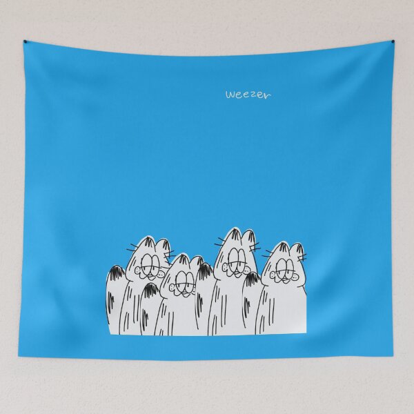 Item preview, Blue Black and White Cats designed and sold by hrendika.