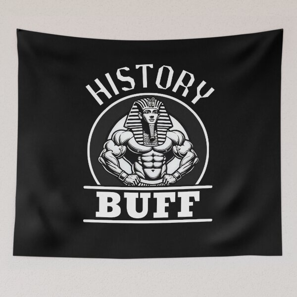 Item preview, History Buff - Giza Gains - Funny History designed and sold by Agema Apparel.