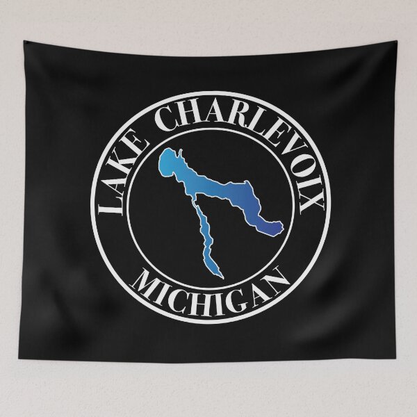Item preview, Lake Charlevoix, Michigan designed and sold by SwiftSlothMedia.