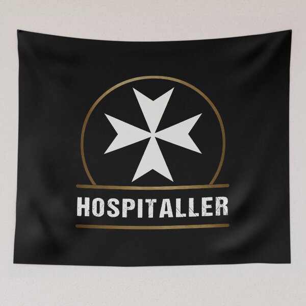 Item preview, Knights Hospitaller Cross - The Order of the Knights Hospitaller Coat of Arms designed and sold by Agema Apparel.