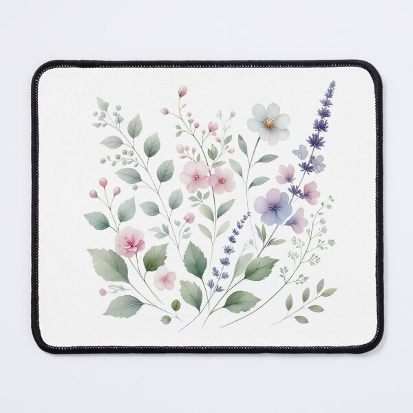 Item preview, Watercolor Flowers 1 designed and sold by PrintsThatStick.