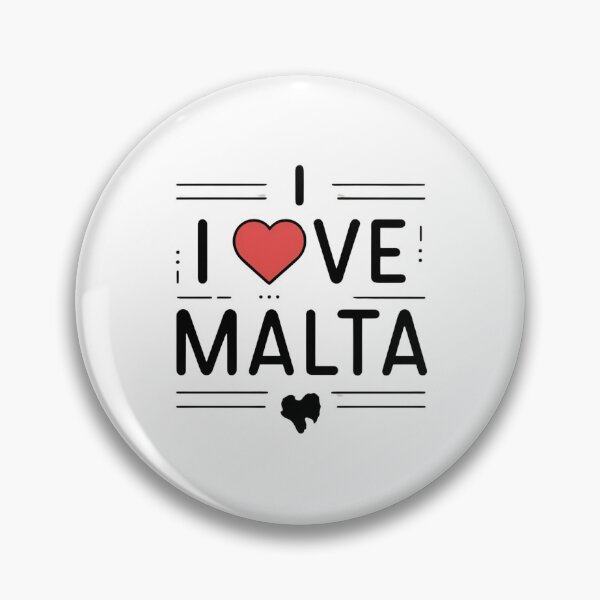 Item preview, I love malta designed and sold by Shirts-Popular.