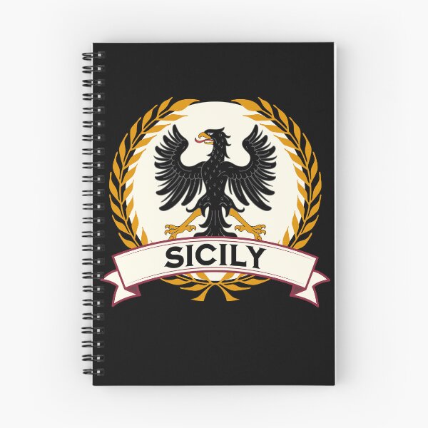 Item preview, Sicily Heraldry - The Kingdom of Sicily Coat of Arms designed and sold by Agema Apparel.