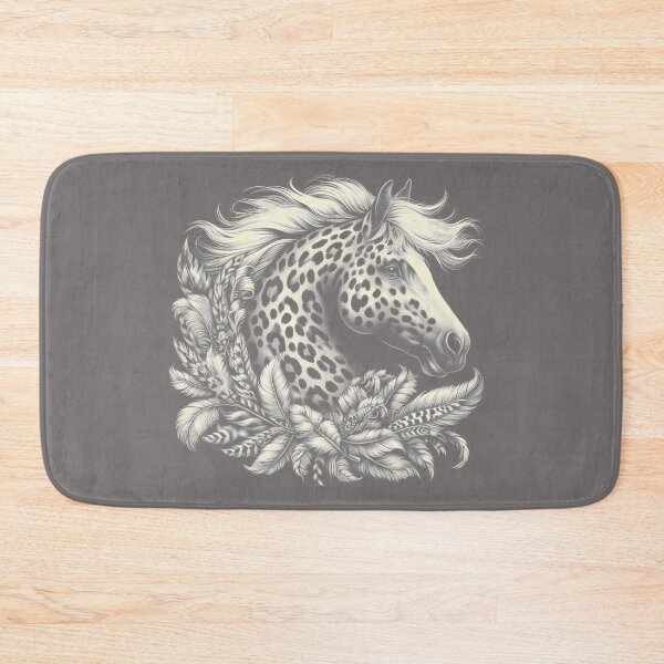 Item preview, Horse head with leopard pattern designed and sold by sinemsworld1.