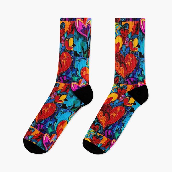 Item preview, Psychedelic Hearts designed and sold by TheDarkWardrobe.