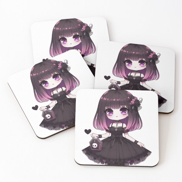 Item preview, Lisa Kawaii Anime Goth Girl designed and sold by StickyGuys.