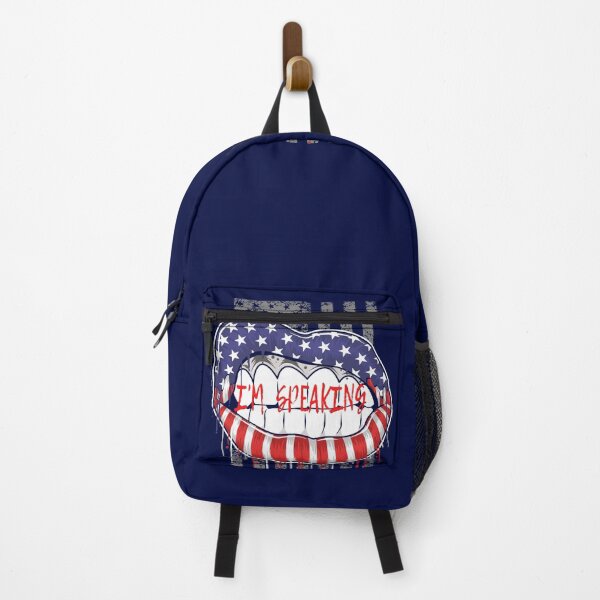 Item preview, im speaking USA Flag Lips Kamala Harris For President 2024 designed and sold by ShirtzTonight.