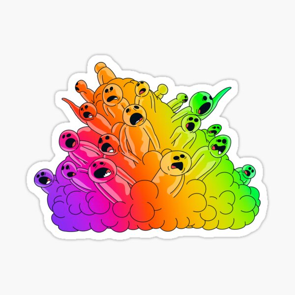 Exploding Kittens Emotion Blob Sticker