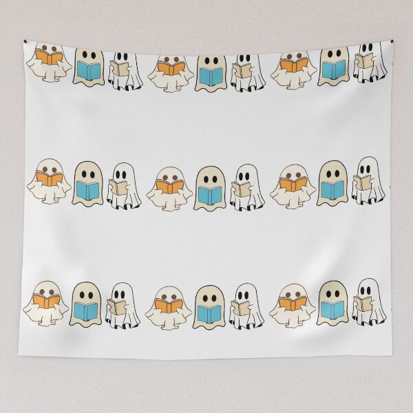 Item preview, Spooky Ghost Bookish designed and sold by CCKimShop.