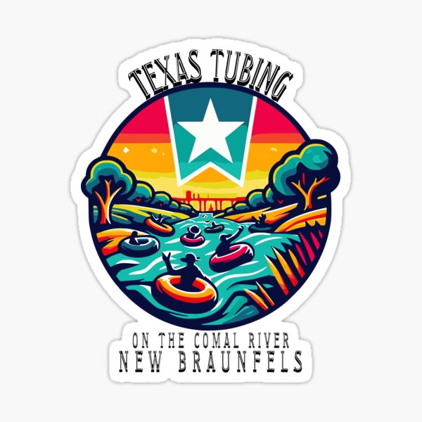 Item preview, TEXAS TUBING ON THE COMAL RIVER designed and sold by WurstTees.