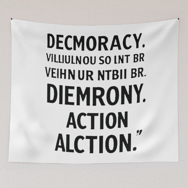 Item preview, Democracy Disassembled: A Call to Action designed and sold by merve02shop.