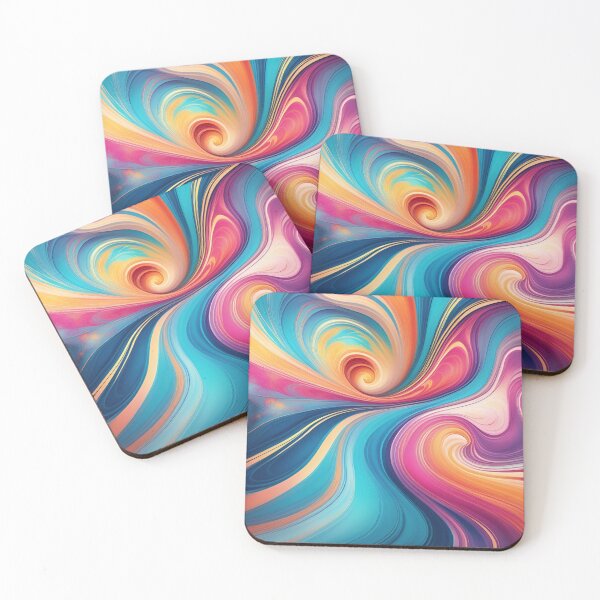 Item preview, Vibrant Swirl Abstract Art designed and sold by onesarcastic.