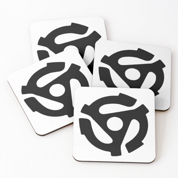 Item preview, 45 rpm Record adapter - Black designed and sold by Bad Zombie .