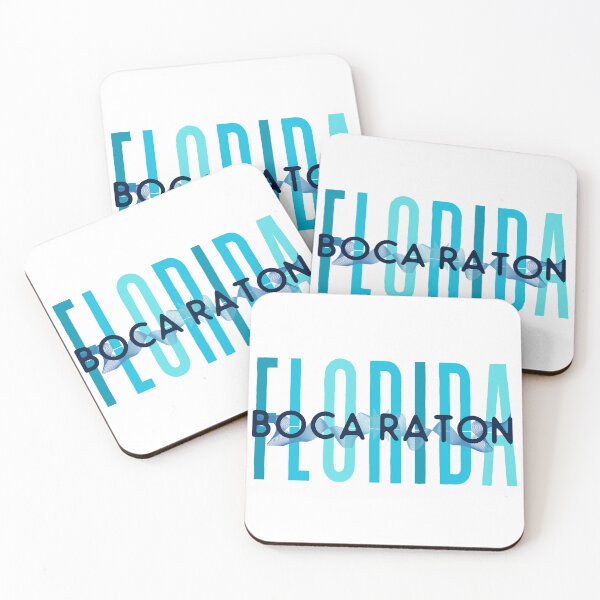 Item preview, Boca Raton Florida (Ocean Split) designed and sold by Whackadoodletee.