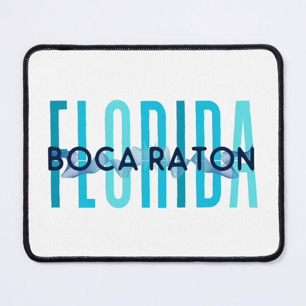 Item preview, Boca Raton Florida (Ocean Split) designed and sold by Whackadoodletee.