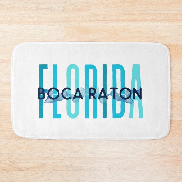 Item preview, Boca Raton Florida (Ocean Split) designed and sold by Whackadoodletee.