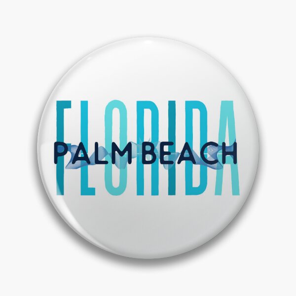 Item preview, Palm Beach Florida (Ocean Split) designed and sold by Whackadoodletee.