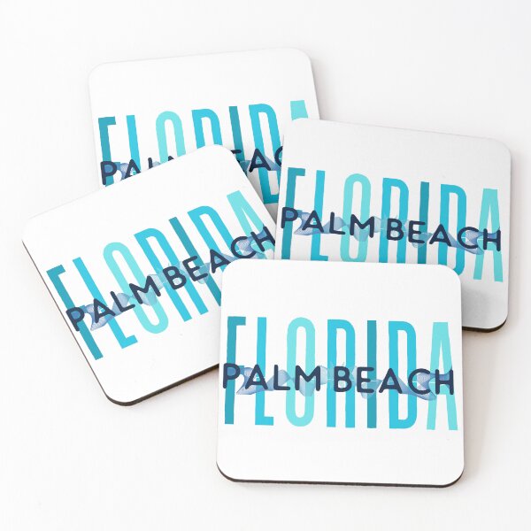 Item preview, Palm Beach Florida (Ocean Split) designed and sold by Whackadoodletee.